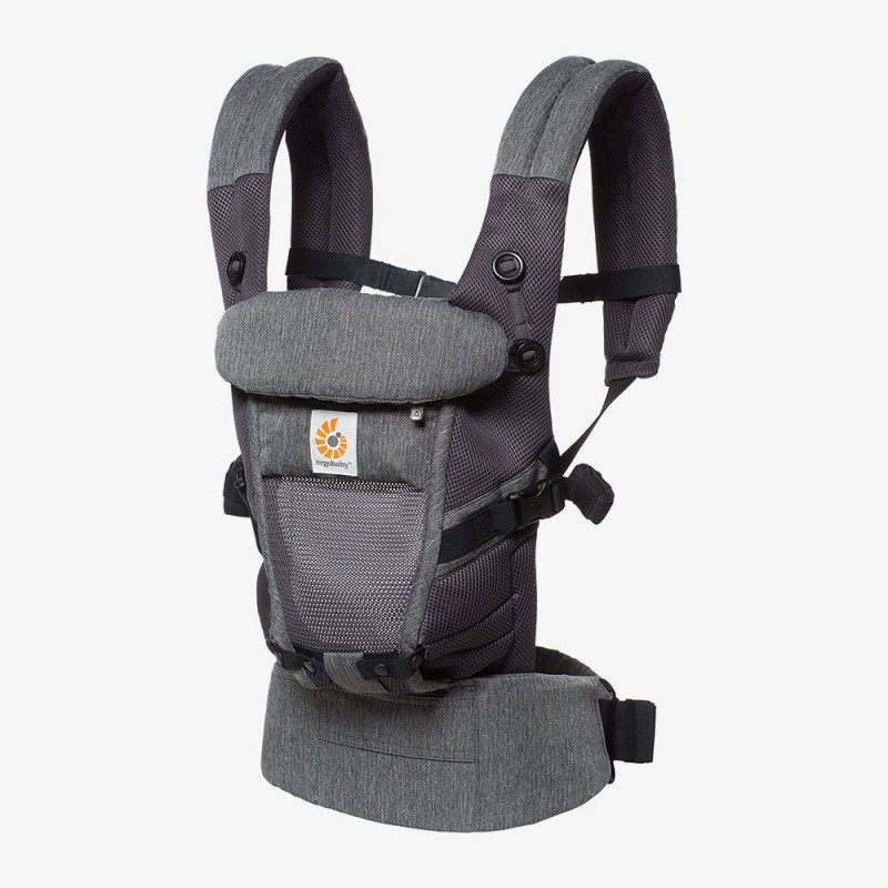 Porte-Bébé Adapt Cool Air Mesh - Gris Chiné Porte-Bébé Adapt Cool Air Mesh - Gris Chiné