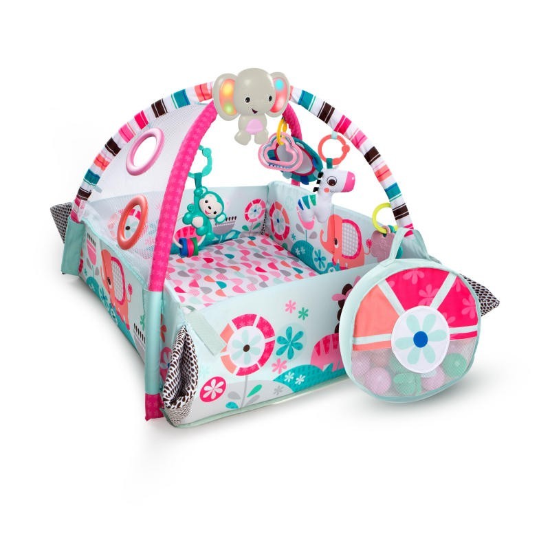 Tapis D Eveil 5 En 1 Balles Rose Le Coin Des Petits