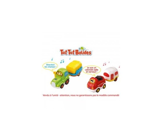 Tut Tut Bolides - Vehicules Avec Remorque Assortis