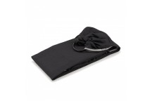 Porte-bébé sling en coton bio noir