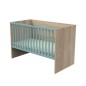 Lit Nova 140x70 evolutif en 90x190 et 140x190 Argile Douce Lit Nova 140x70 evolutif en 90x190 et 140x190 Argile Douce
