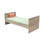 Lit Nova 140x70 evolutif en 90x190 et 140x190 Gris Volcan Lit Nova 140x70 evolutif en 90x190 et 140x190 Gris Volcan