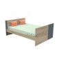 Lit Nova 140x70 evolutif en 90x190 et 140x190 Gris Volcan Lit Nova 140x70 evolutif en 90x190 et 140x190 Gris Volcan