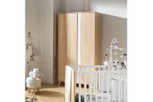 Armoire Nova 2 Portes Blanc Lin