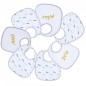 Lot de 7 Bavoirs - Bébé Cool