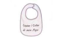 Bavoir 1er Age Copier Coller Papa