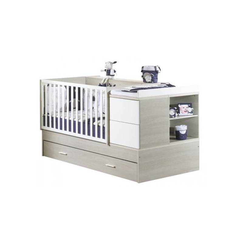Lit Combine Evolutif New Opale Sans Motif 70x140 Cm Lit Combine Evolutif New Opale Sans Motif 70x140 Cm