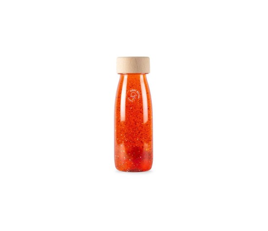 Bouteille sensorielle Flottante Orange - Petit Boum
