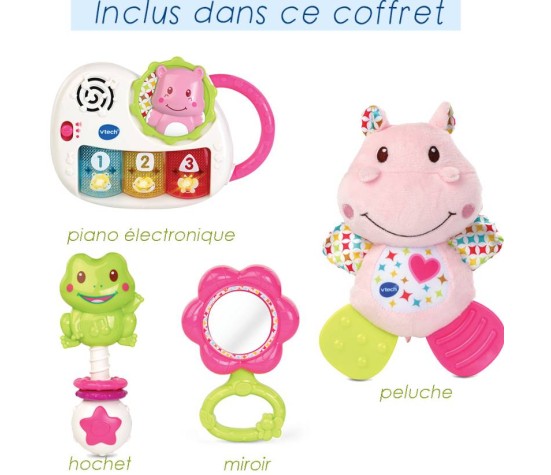 Coffret Naissance - Eveil Des Sens Rose