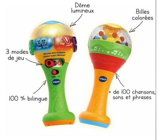 Maracas Lumi Magique