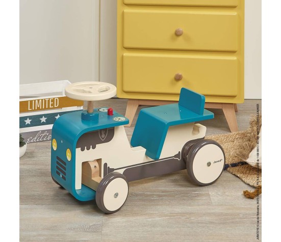 Porteur Tracteur en Bois