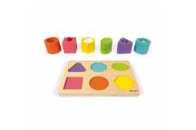Puzzle 6 Cubes Sensoriels I Wood