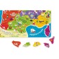 Puzzle Carte de la France Magnétique