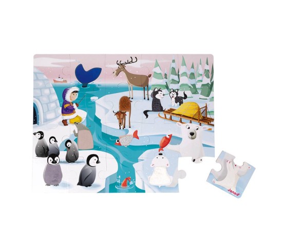 Puzzle Tactile La Vie Sur la Banquise