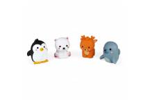 4 Gicleurs de Bain Animaux Polaires