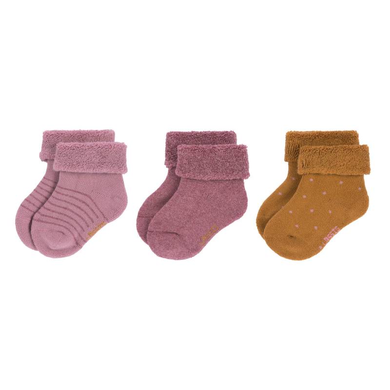 CHAUSSETTES BEBE 6-9 MOIS - Mouton rose