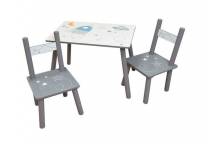 Table+ 2 Chaises Espaces