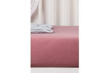 Drap Housse Coton Bio 70x140 Bois de Rose