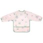 Bavoir manches longues rose Bavoir manches longues rose