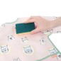 Bavoir manches longues rose Bavoir manches longues rose