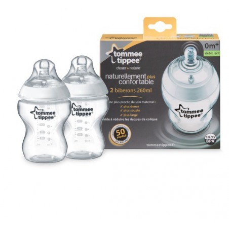 Lot de 2 Biberon 260 ml - 0+ Lot de 2 Biberon 260 ml - 0+