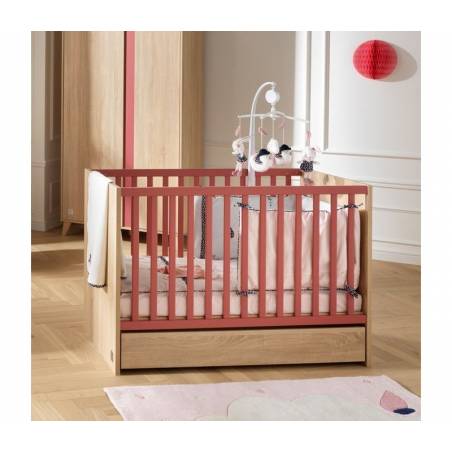 Little Big Bed 140x70 Nova rose canyon - Le coin des petits