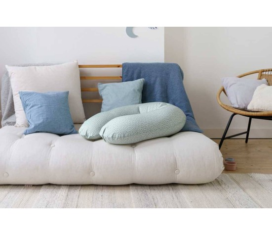 Coussin d'allaitement Cloudy Kaki