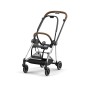 Châssis poussette Mios Chrome et Brown Châssis poussette Mios Chrome et Brown