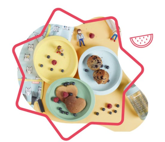 Assiettes Anti-Dérapantes