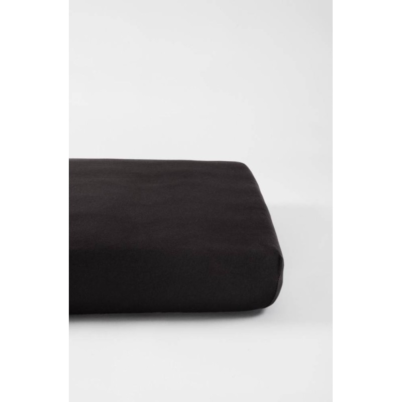 Drap Housse 70x140 Gris Carbone coton BIO Drap Housse 70x140 Gris Carbone coton BIO