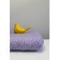 Drap Housse 70x140 Lilas étoiles coton BIO Drap Housse 70x140 Lilas étoiles coton BIO