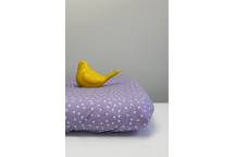 Drap Housse 70x140 Lilas étoiles coton BIO