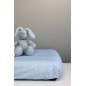 Drap Housse 70x140 Bleu étoiles coton BIO Drap Housse 70x140 Bleu étoiles coton BIO