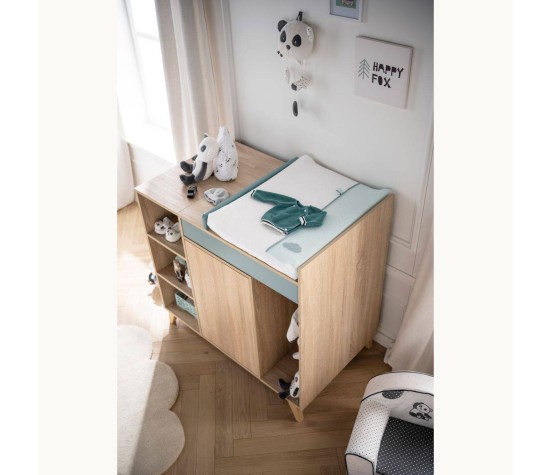 NOVA Commode évolutive en bureau argile douce