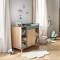 NOVA Commode évolutive en bureau argile douce NOVA Commode évolutive en bureau argile douce