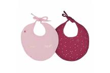 Lot de 2 bavoirs - Girly Chic