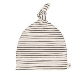 Bonnet GOTS Rayé gris - Le coin des petits