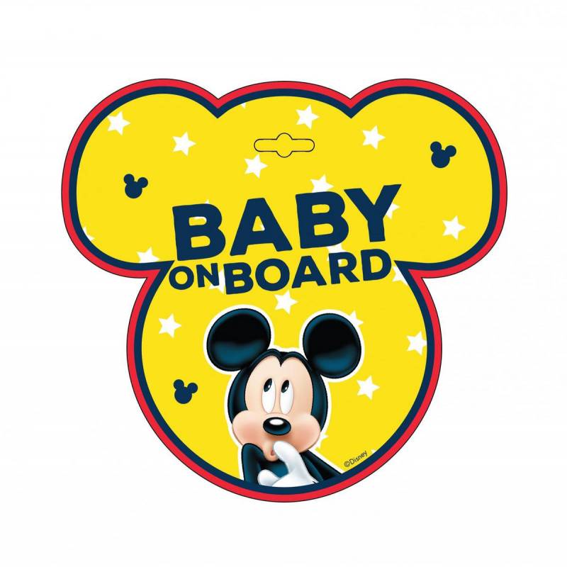 Bébé à Bord Mickey - Le coin des petits
