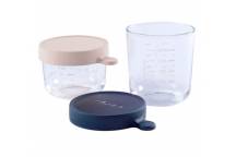Pack 2 portions en verre de 250+150 ml