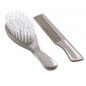 Set Brosse et Peigne Gris Charmé