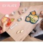 Assiette en Silicone Isy - Chien Assiette en Silicone Isy - Chien