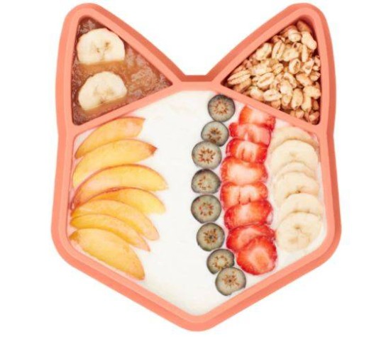 Assiette en Silicone Isy - Renard