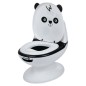 Mini Toilette Panda Blanc/Noir Mini Toilette Panda Blanc/Noir