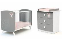 Duo Lit et Commode Minnie