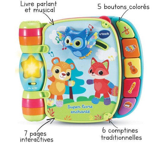 Super Livre Enchanté - Baby Loulous Bleu