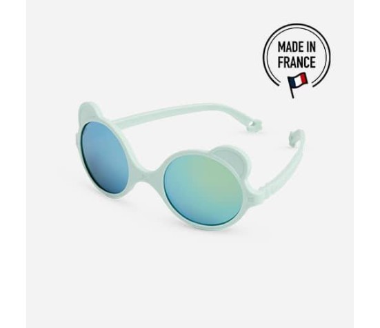 Lunette de Soleil OurSon Vert Amande 0-1 an