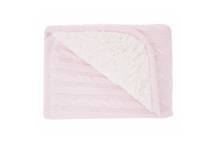 Couverture Sherpa Rose