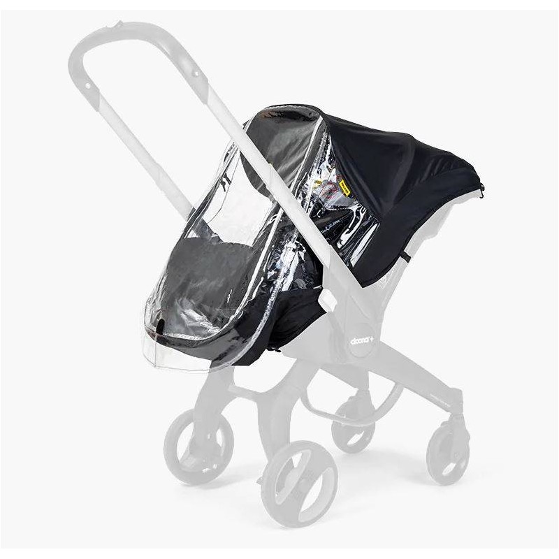 Housse Pluie Transparente Pour Poussette Double Baninni Luiz - Imperméable - 80x37,5x70cm