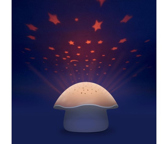 Projecteur D'étoile Champignon Rose