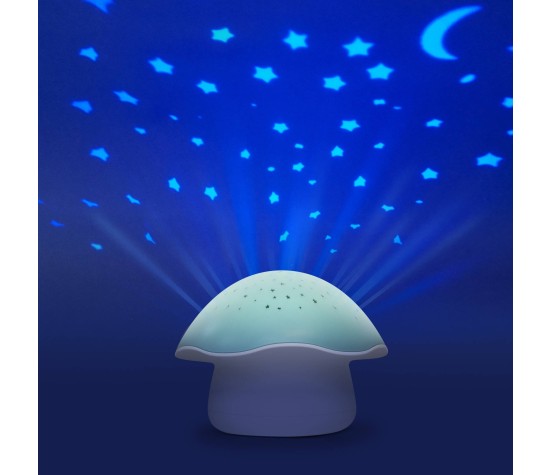 Projecteur D'étoile Champignon Bleu